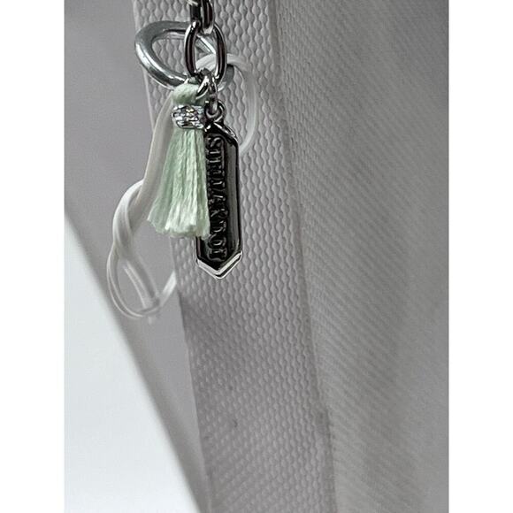 Stella & Dot Silver Baubles Freshwater Pearls Fringe Agate Long Necklace 36”‎ - Picture 7 of 10